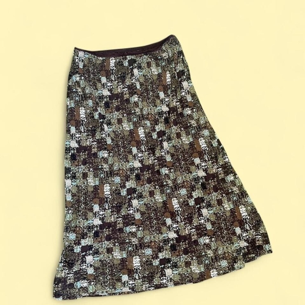 Vintage Y2K Connected Apparel Midi Slip On Skirt Whimsygoth Fairy‎ Retro